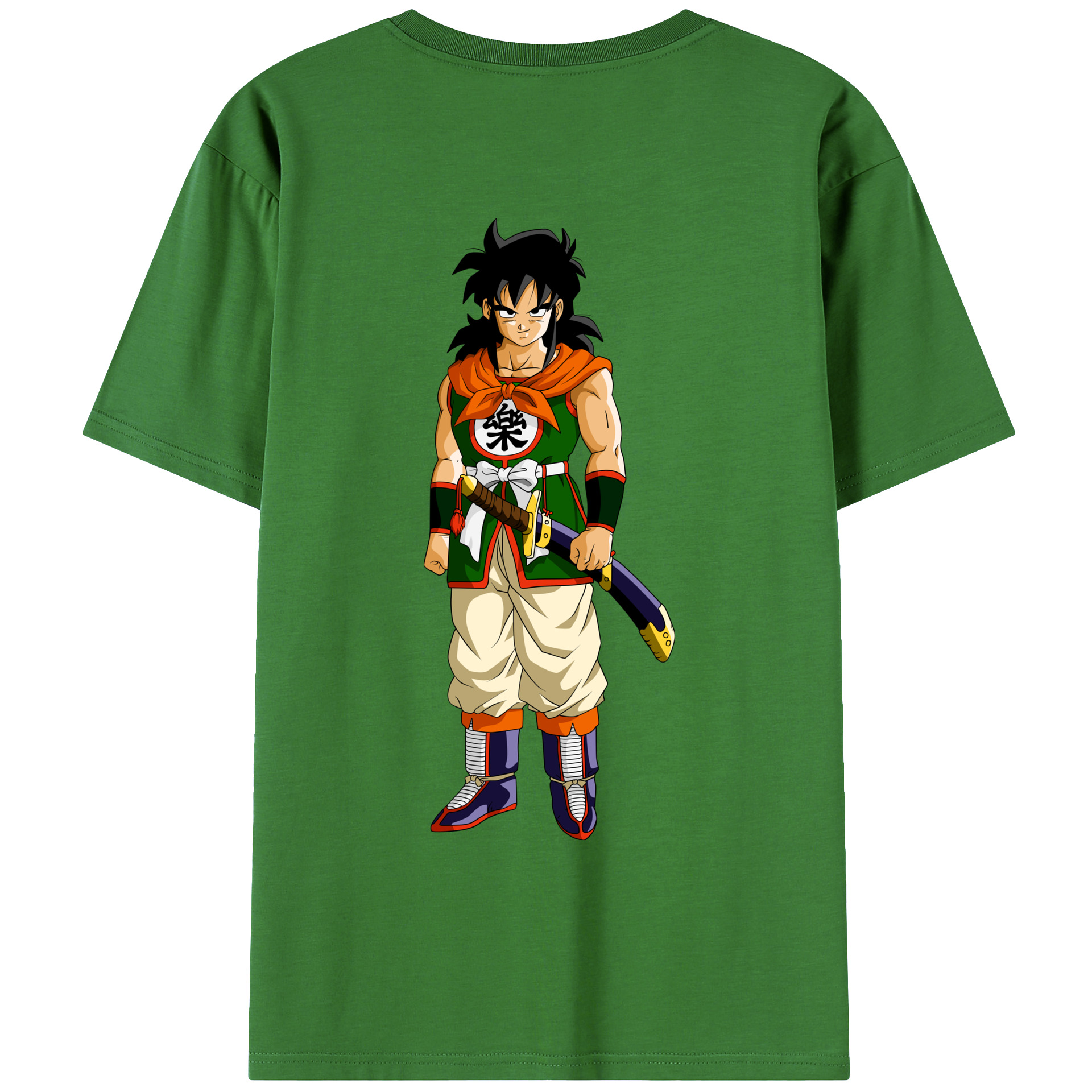 （画像用） ドラゴンボール ヤムチャ DRAGON BALL Yamcha レディース半袖Tシャツ(バックプリント)